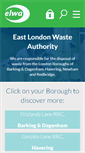 Mobile Screenshot of eastlondonwaste.gov.uk